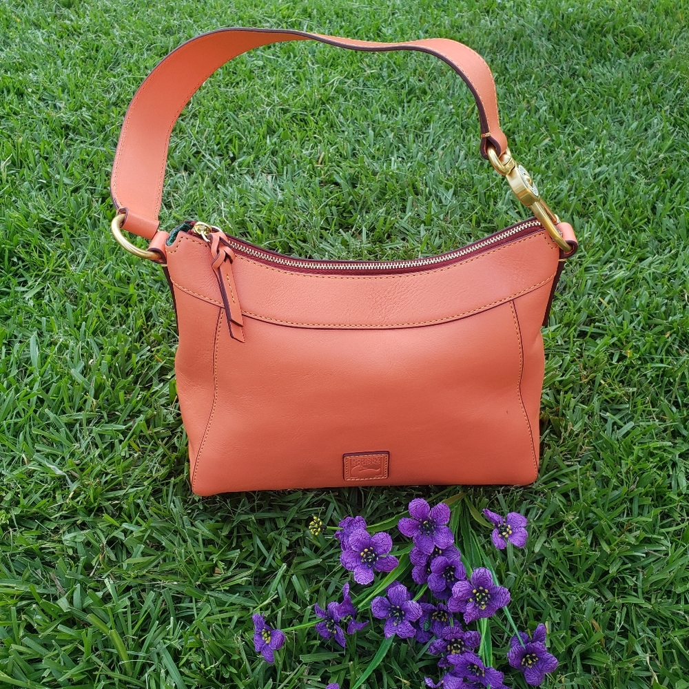 Dooney and Bourke Salmon Florentine Cassidy Hobo